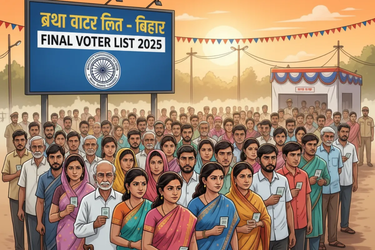 Bihar Final Voter List 2025: 7.42 Crore Electors, Vote Chori Row