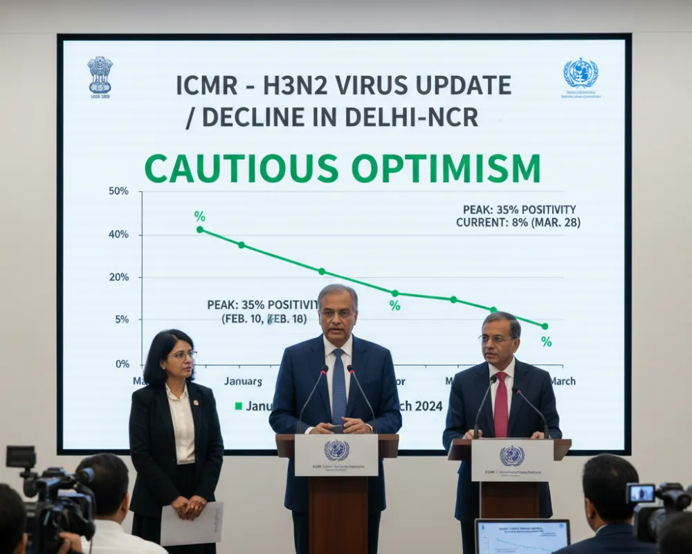 Delhi-NCR H3N2 Outbreak: Infections Falling, Experts Urge Caution