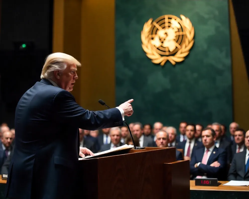 Trump Attacks UN, Warns World Leaders in Combative Speech