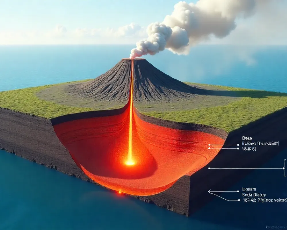 Barren Island Volcano Erupts Twice After Earthquake