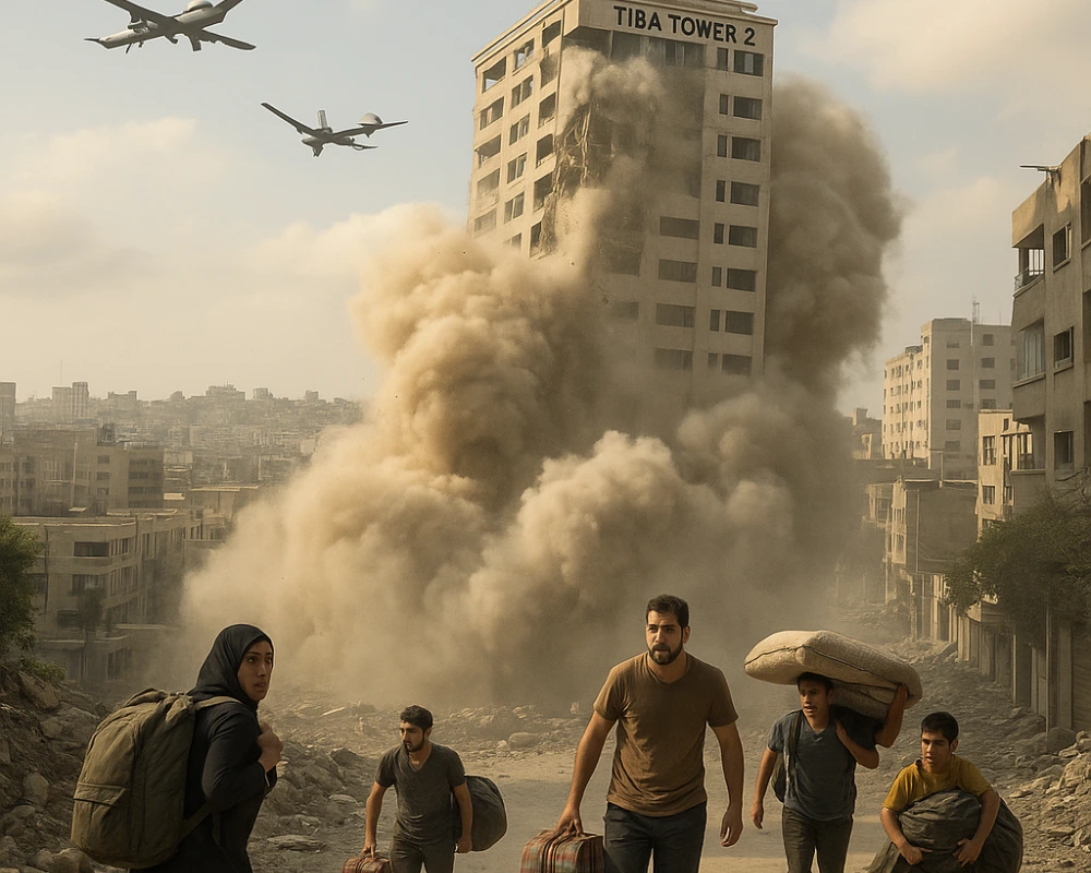 Israel Gaza Tower Strike Sept 10, 2025