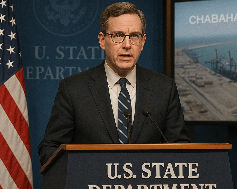 US Ends Chabahar Port Sanctions Waiver Sept 2025