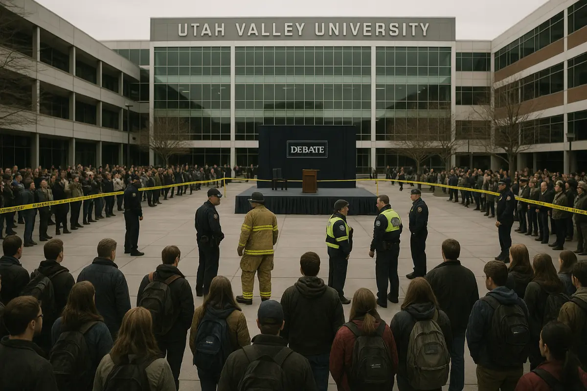 Charlie Kirk Shot Dead at Utah Campus in 2025