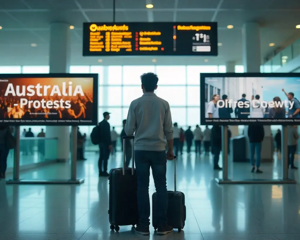 Australia Anti-Immigration Protests 2025