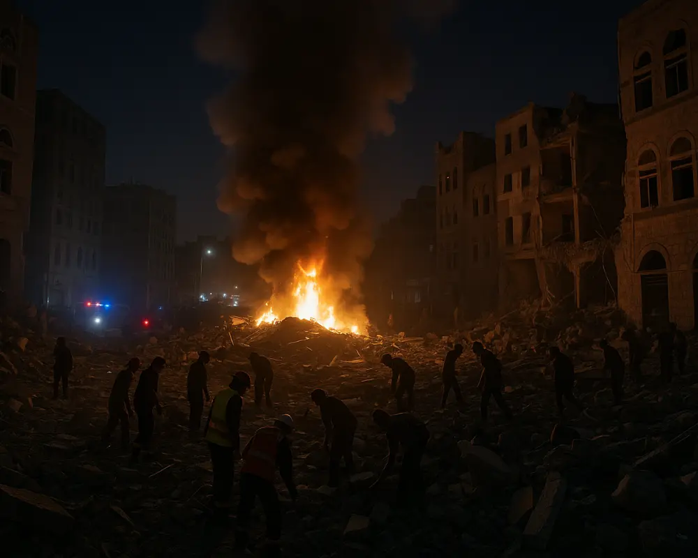 Israel Strikes Yemen Houthis, 35 Reported Dead