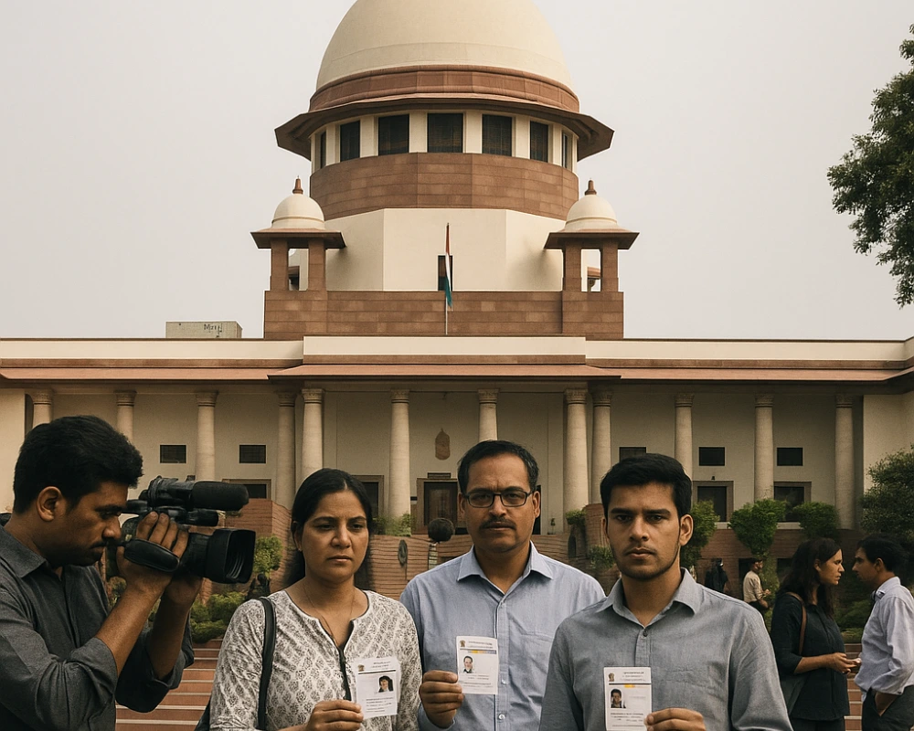 SC Aadhaar Voter Roll Ruling Bihar 2025