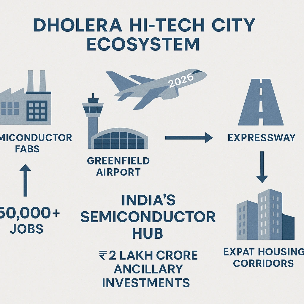 Dholera SIR Attracts Big Chip Investments in 2025