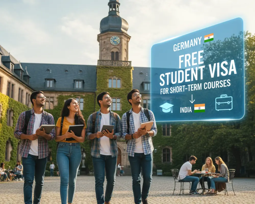 Free Germany Visa 2025 for Indian Students