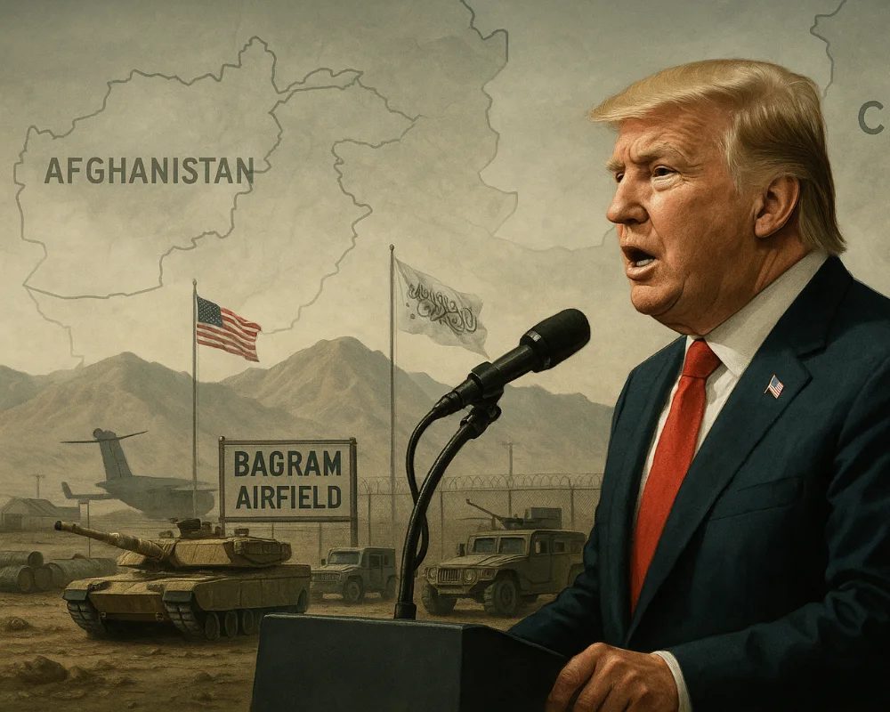 US Eyes Reclaiming Bagram Airfield, Taliban Says No