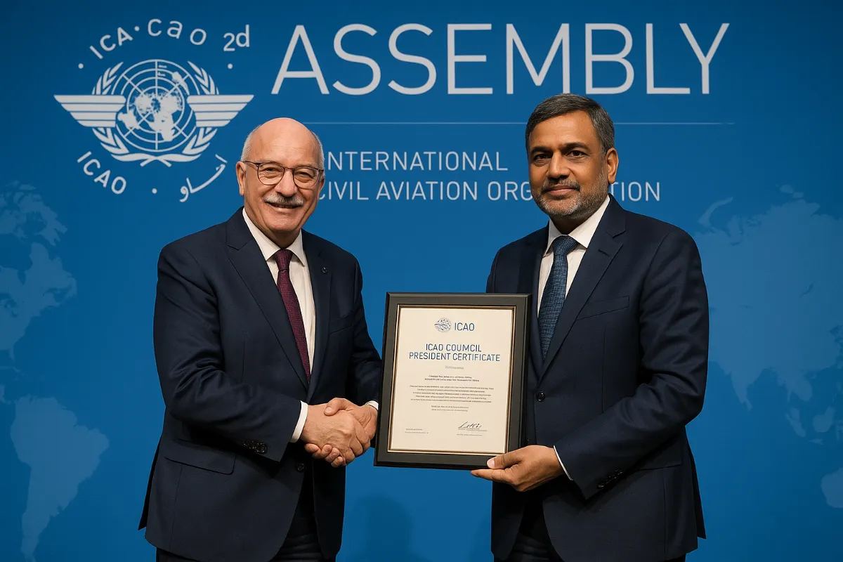 India Wins ICAO Safety Award: Jumps to 48th Global Rank