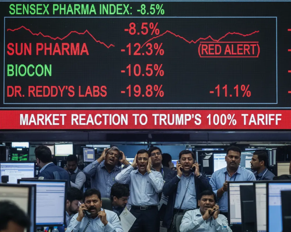 Trump Slaps 100% Tariff on Drugs, 50% on Cabinets