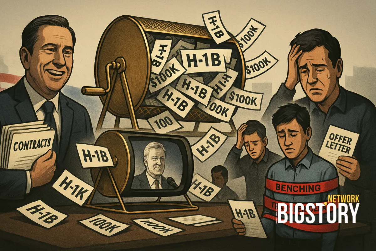 Spam, Shells, and $100k: America’s Talent Visa Became a Wage Trade