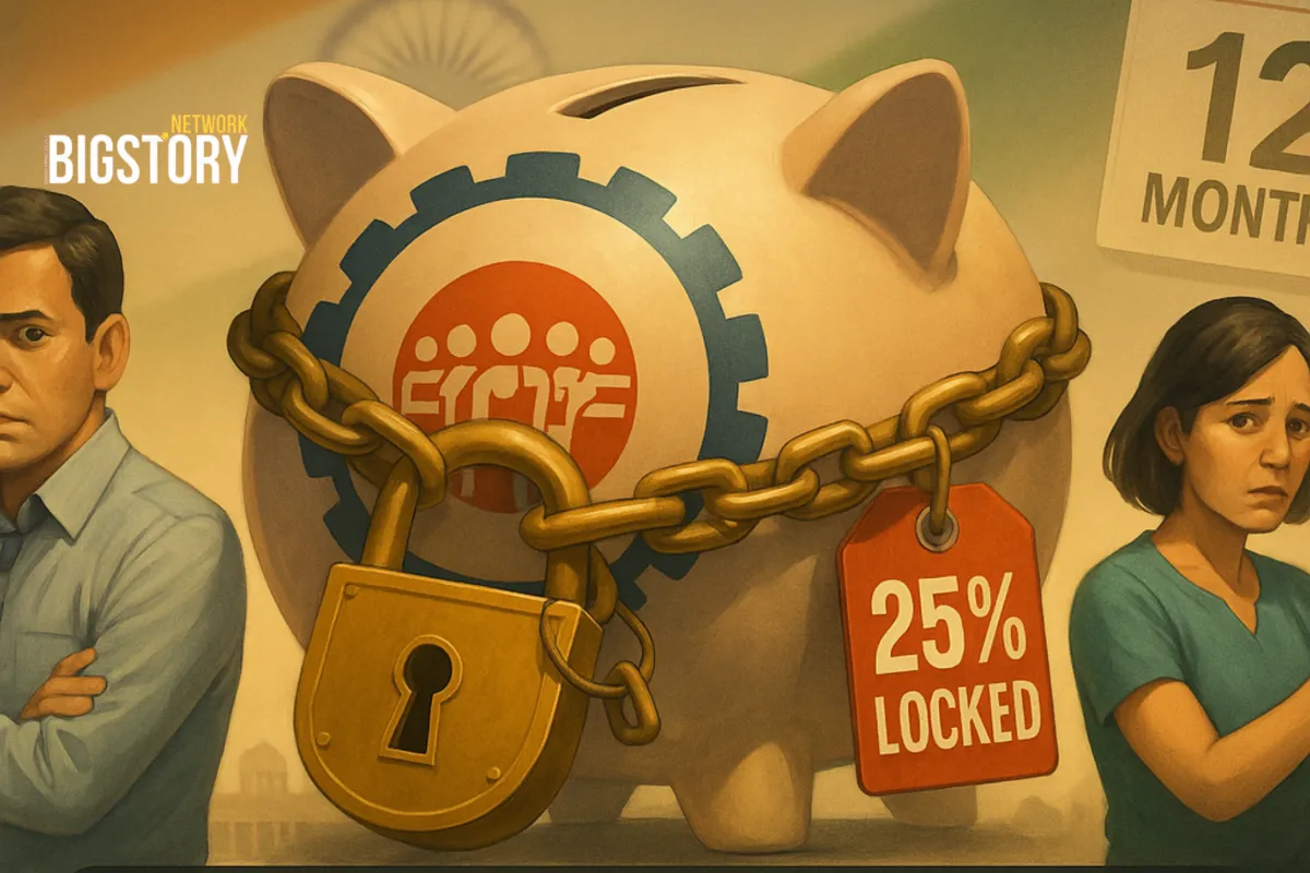 Your PF Is No Longer Fully Yours: Inside EPFO’s Big New Lock-In Rule