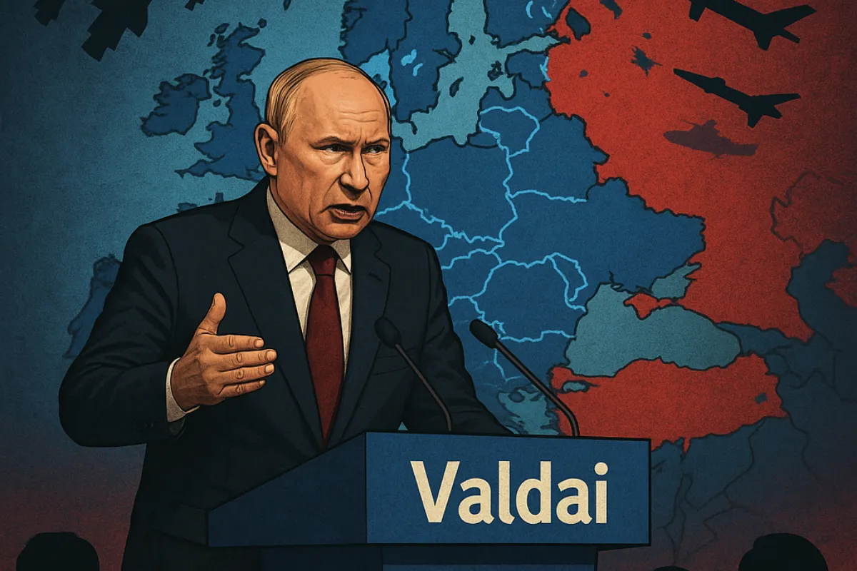 Putin Mocks Trump’s ‘Paper Tiger’ at Valdai, Warns NATO Response
