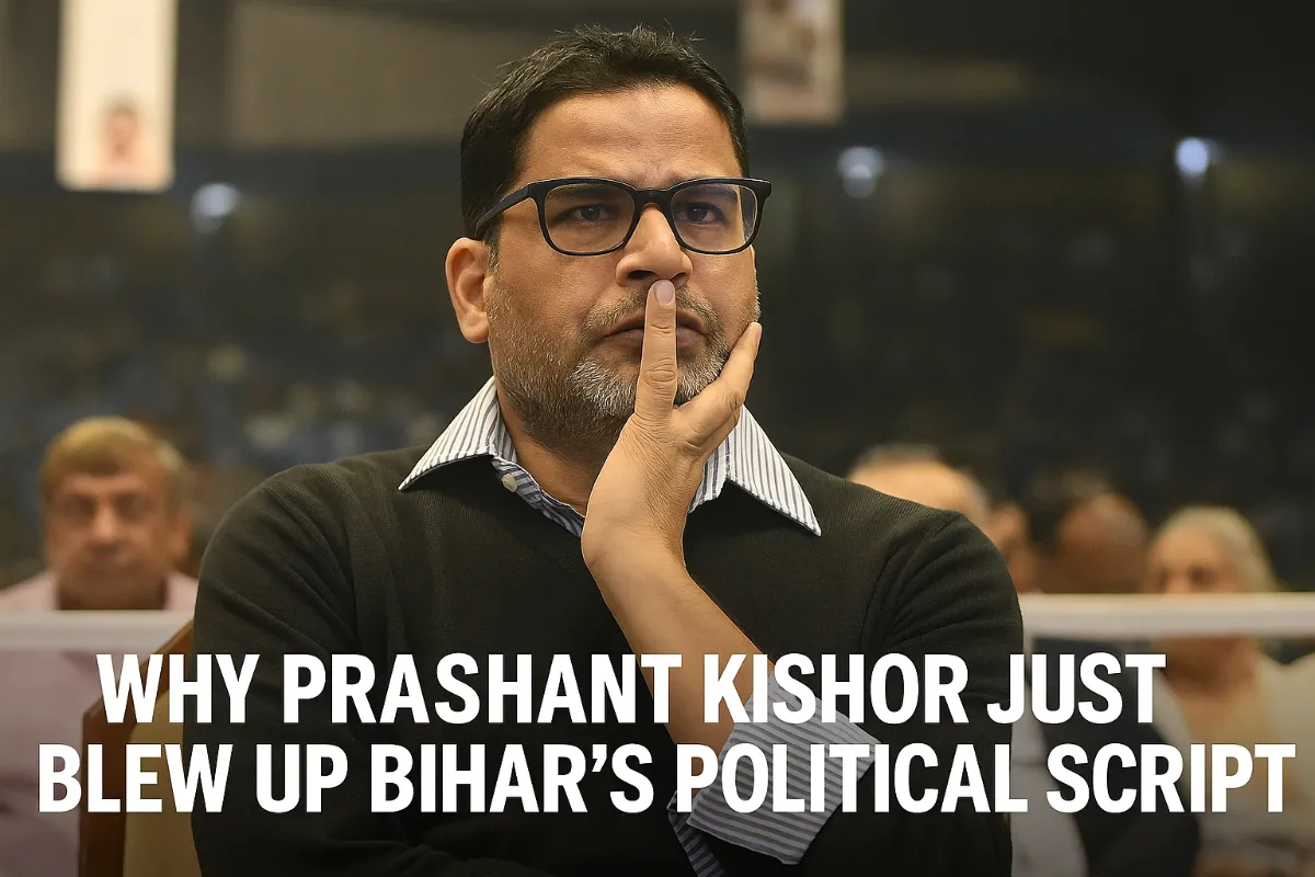 Why Prashant Kishor Just Blew Up Bihar’s Political Script