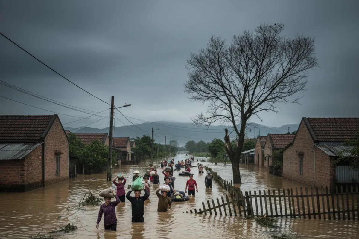 Typhoon Bualoi Lashed Vietnam, Death Toll Reaches 19