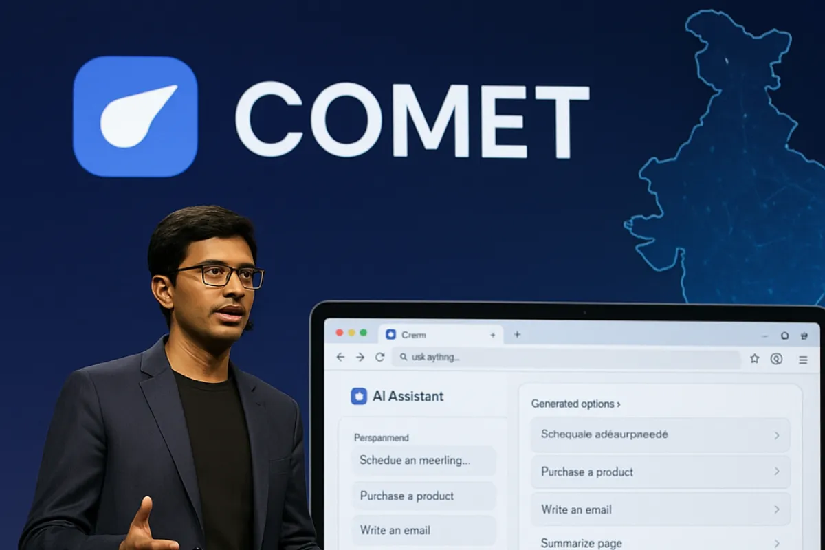 Comet AI Browser Launches in India Amid Security Concerns