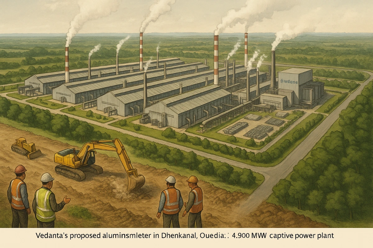 Vedanta Dhenkanal aluminium project