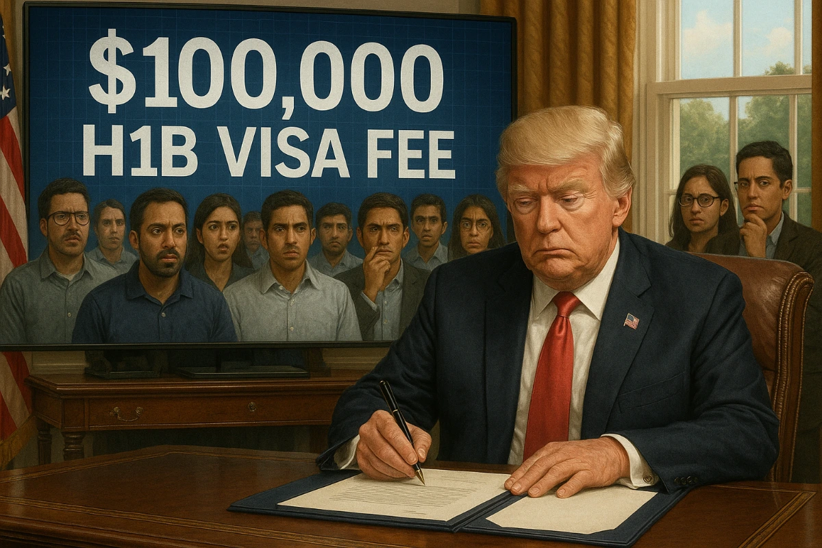 Trump Imposes $100K Fee on H1B Visas