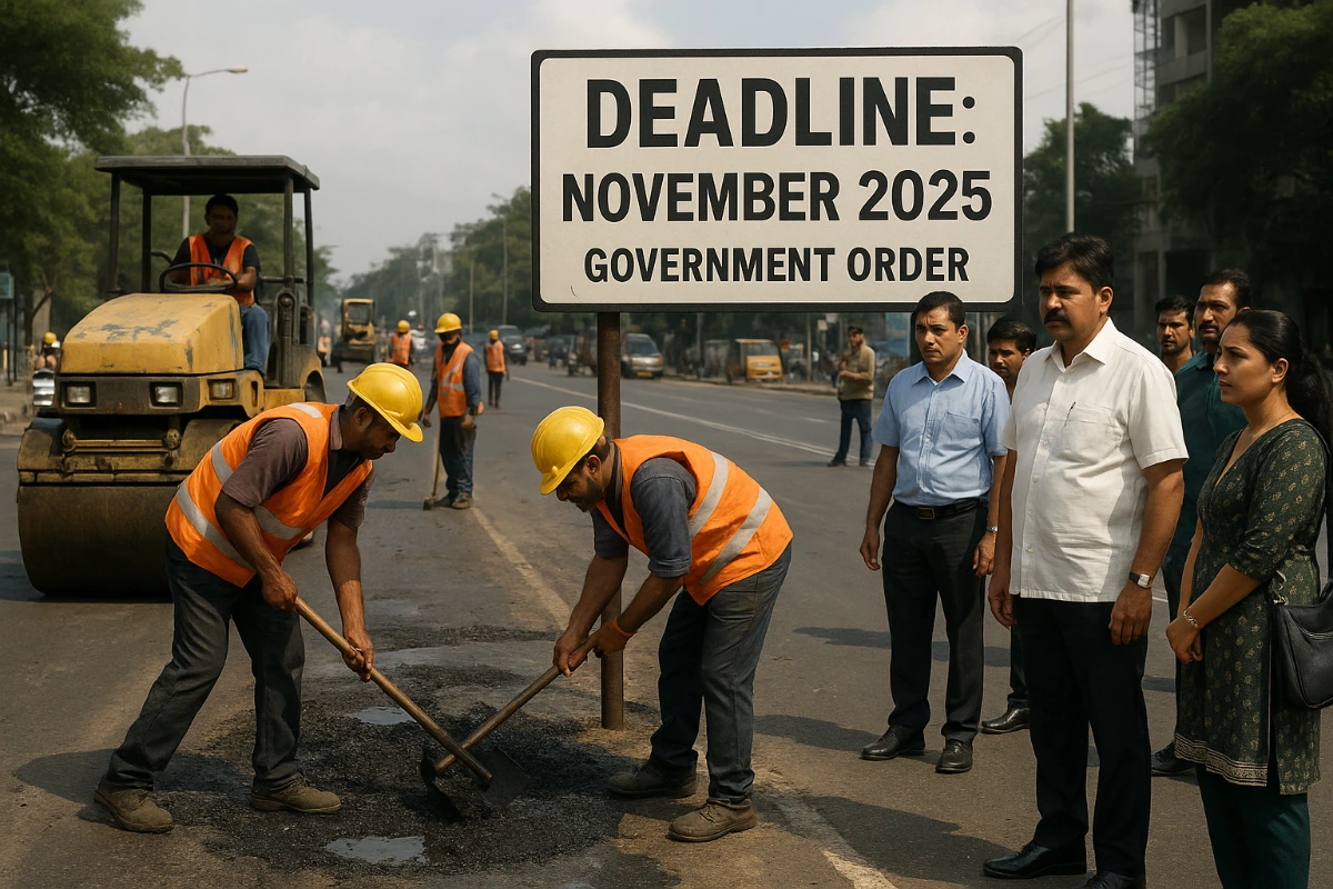 Bengaluru Roads: Govt Sets Nov Pothole Deadline