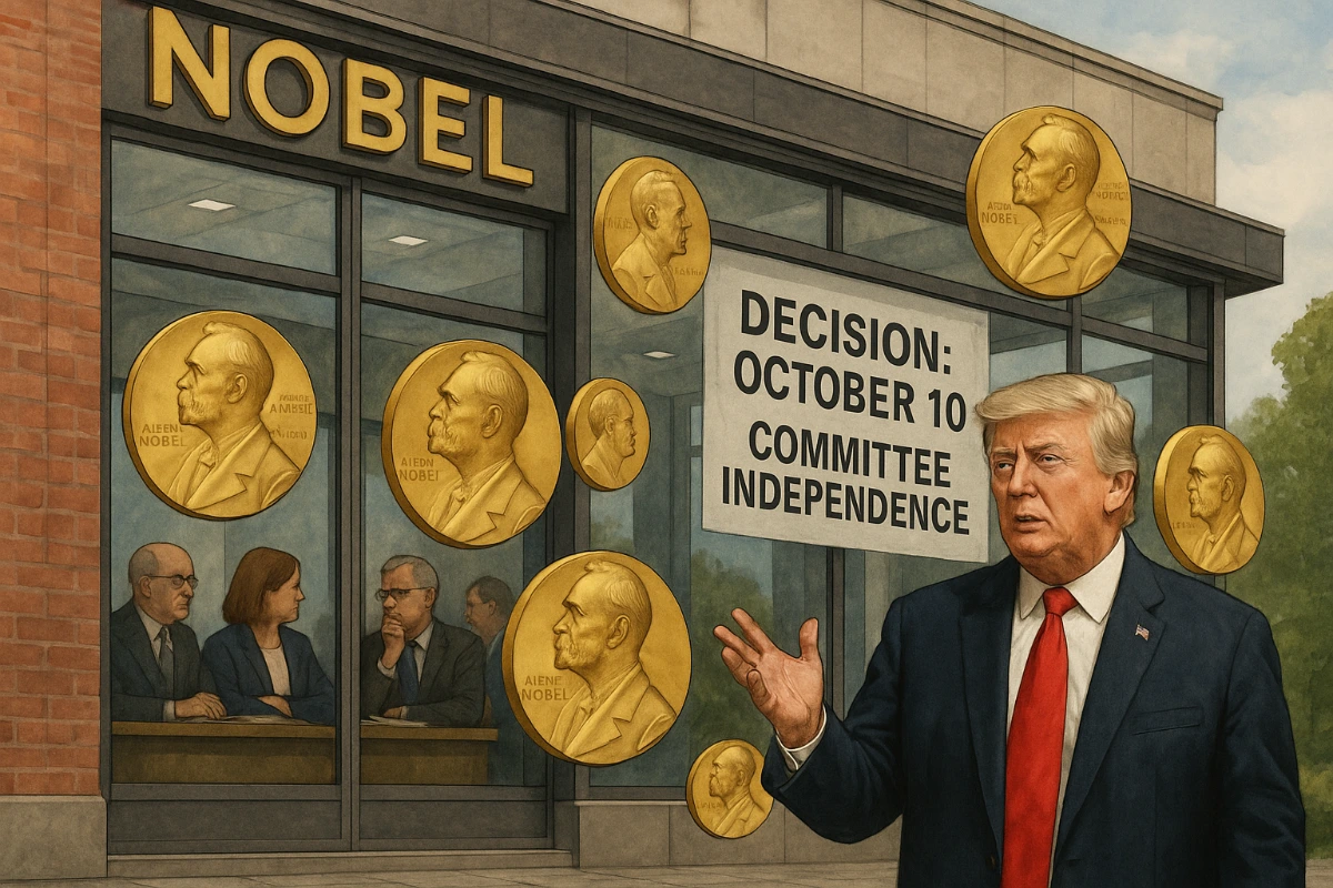 Nobel Panel Resists Trump’s Campaign