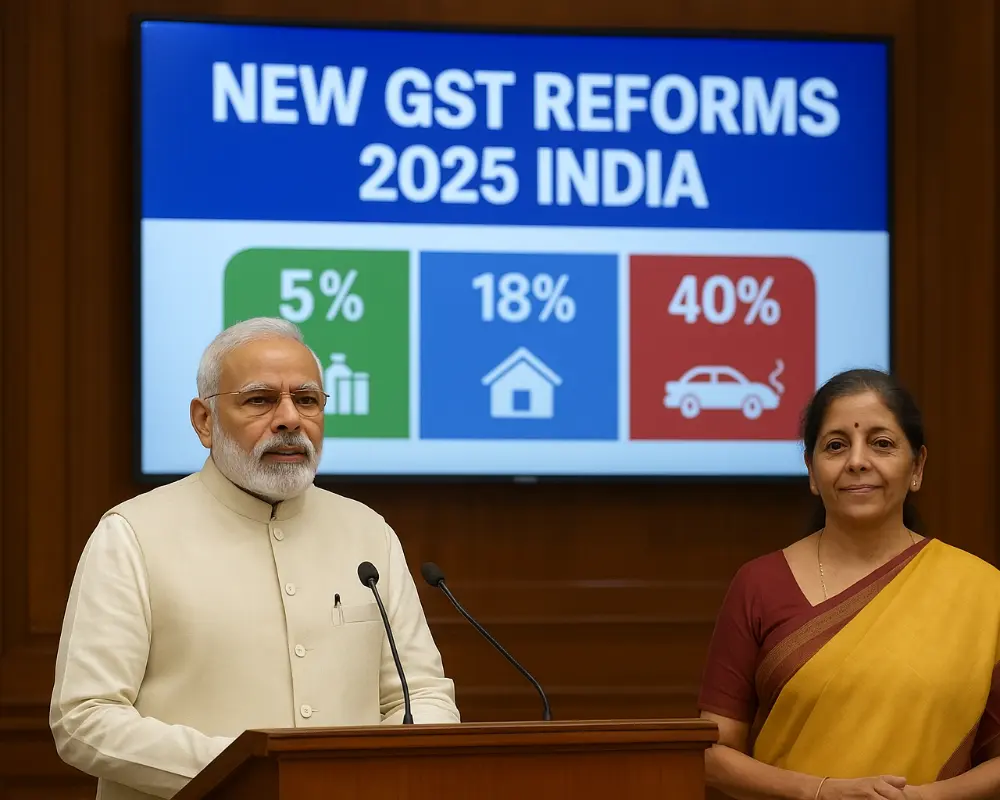 New GST Reforms 2025 India: GST 2.0 Explained
