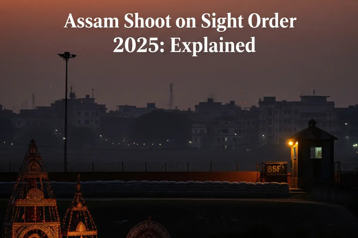 Assam Shoot on Sight Order 2025 Explained
