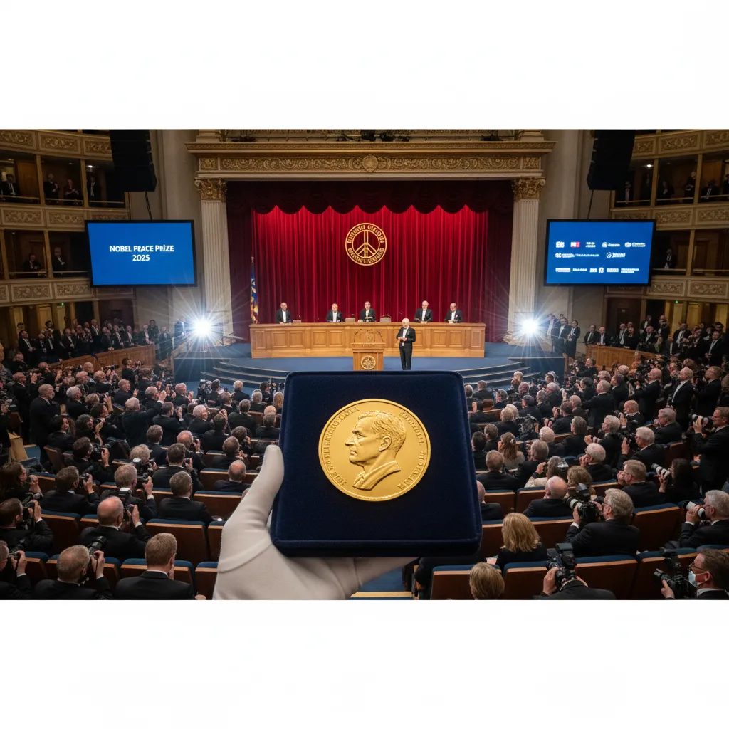 Trump Misses Out on 2025 Nobel Peace Prize as Machado Wins