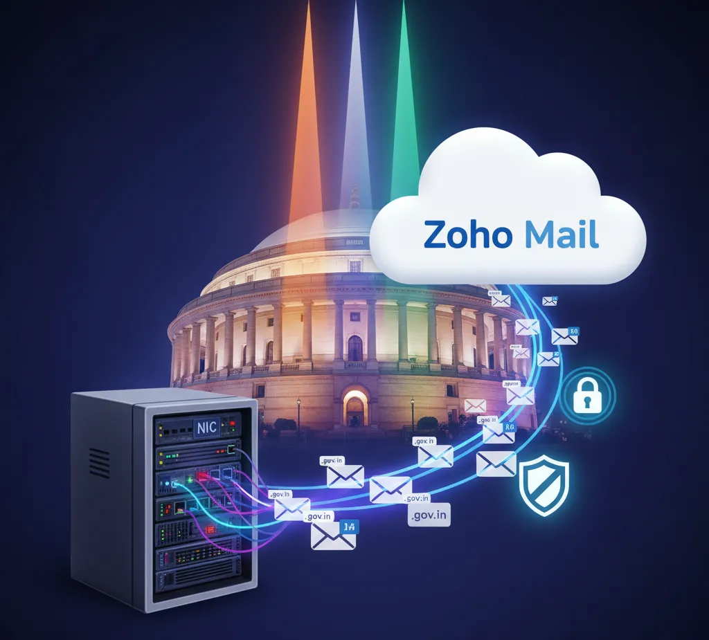 India Migrates 12 Lakh Government Emails to Zoho Mail