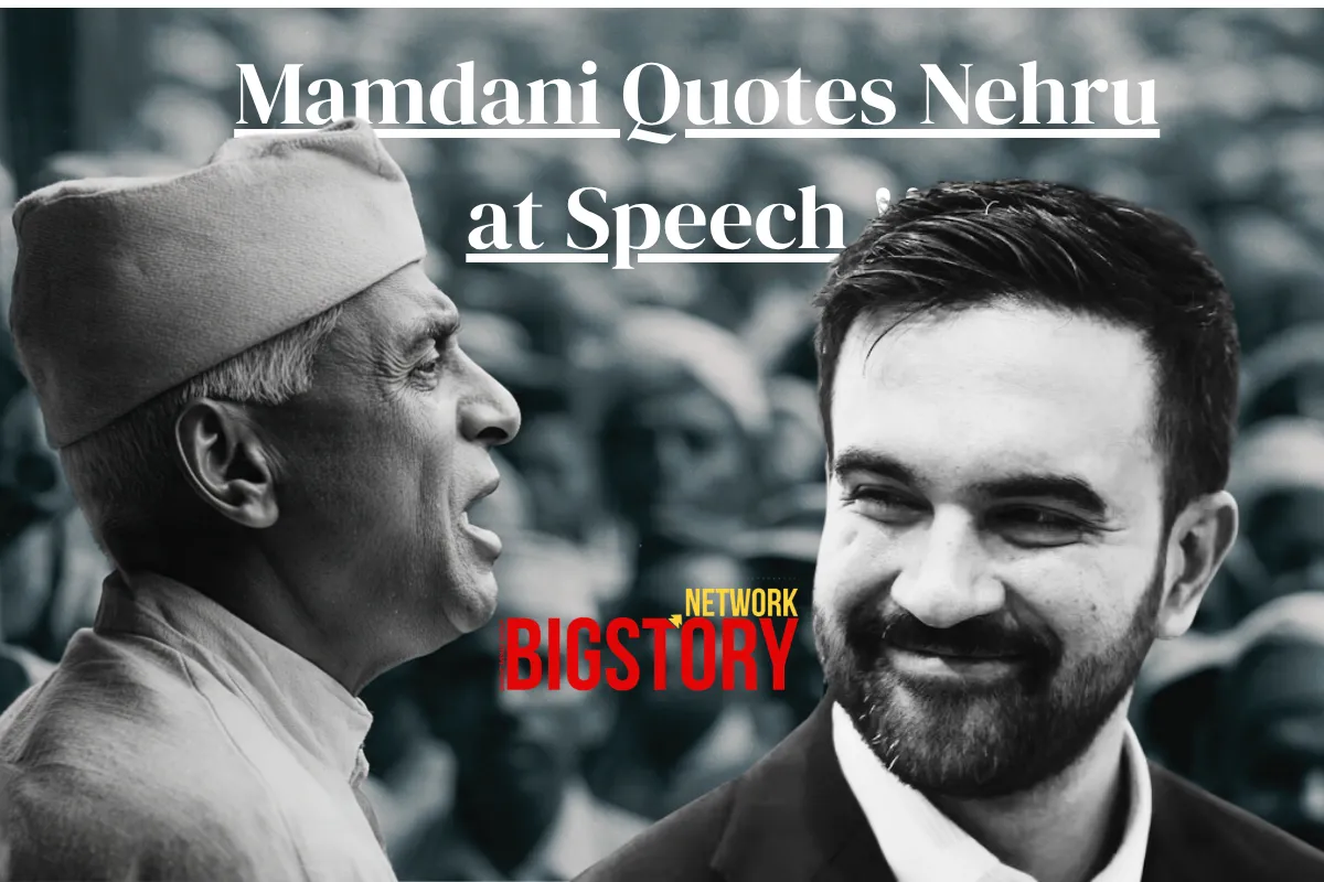 Mamdani Quotes Nehru in NYC Win — A New Political Vocabulary Begins?