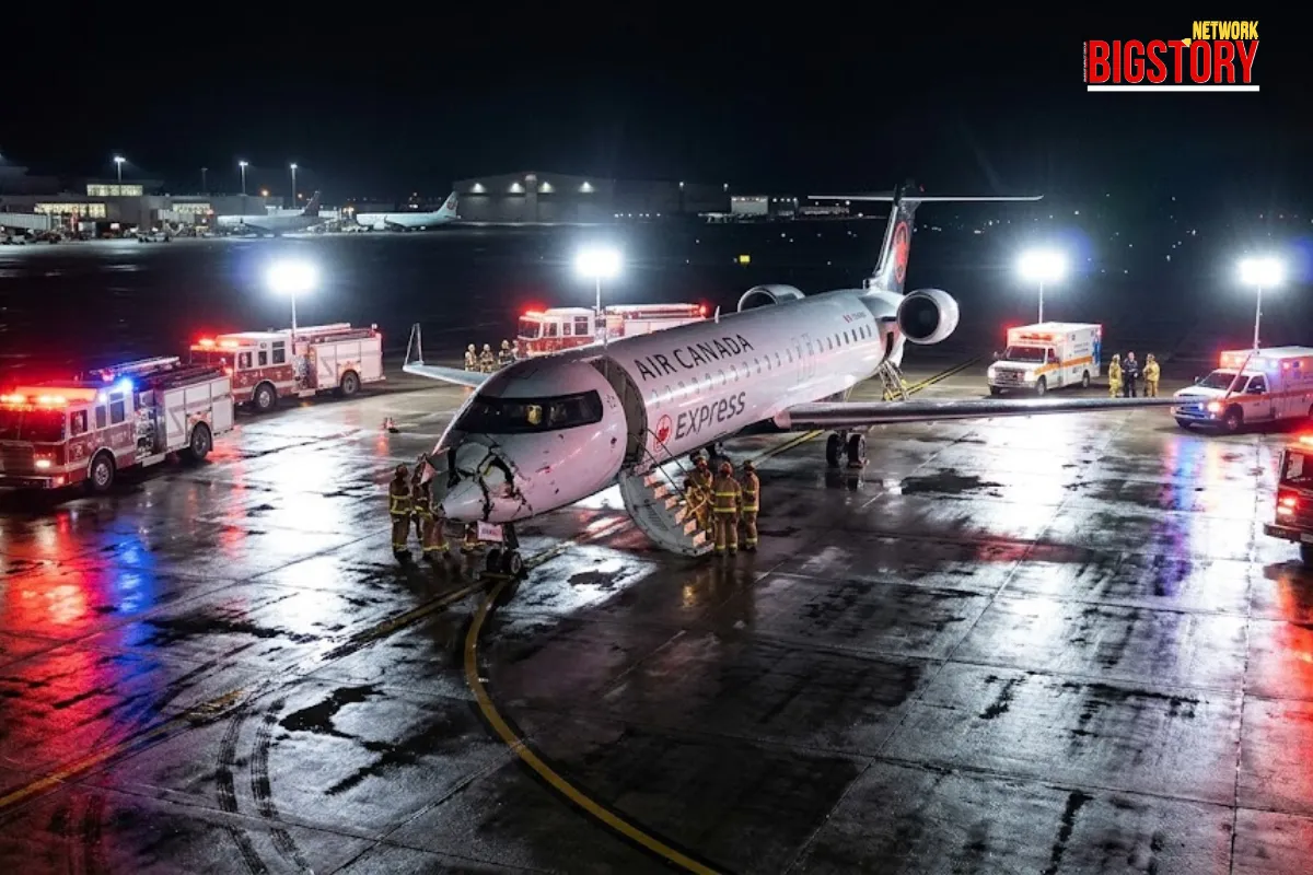 Pilot and Co-Pilot Killed After Air Canada Jet Strikes Fire Truck at LaGuardia