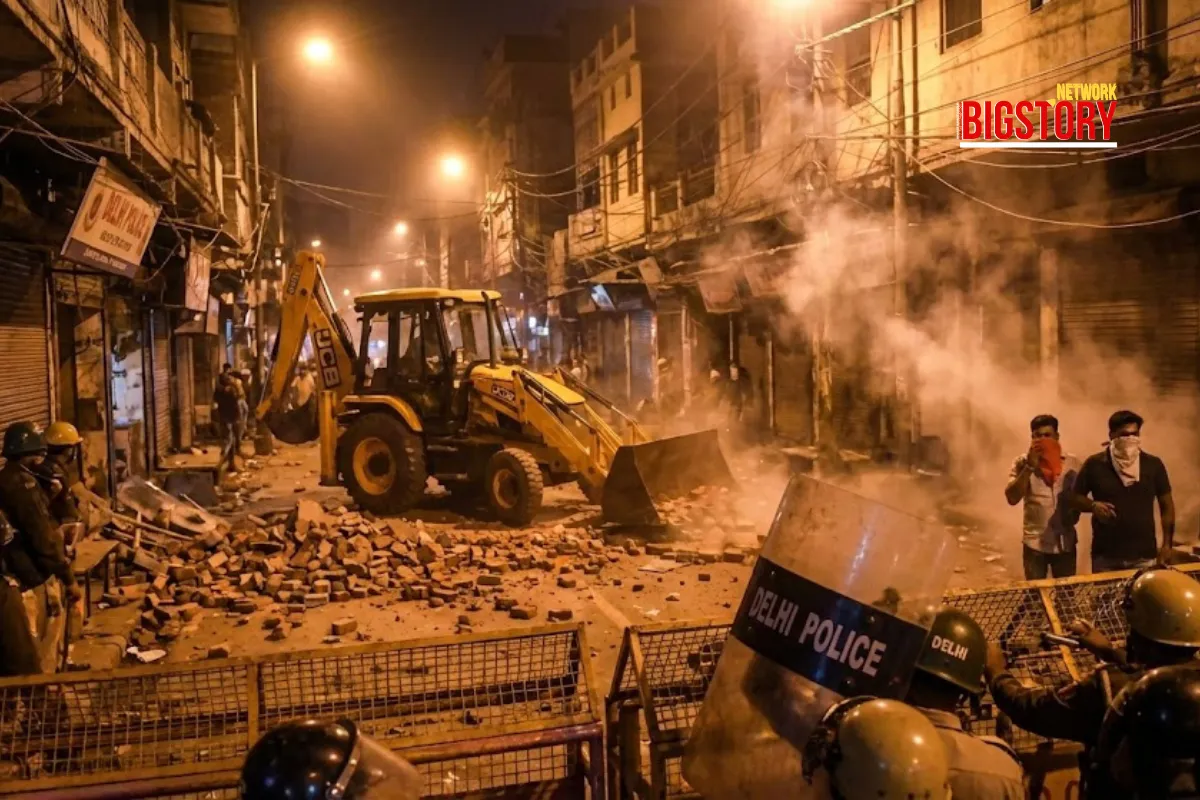 Midnight Clash: 5 Cops Injured as Rumors Spark Violence at Turkman Gate