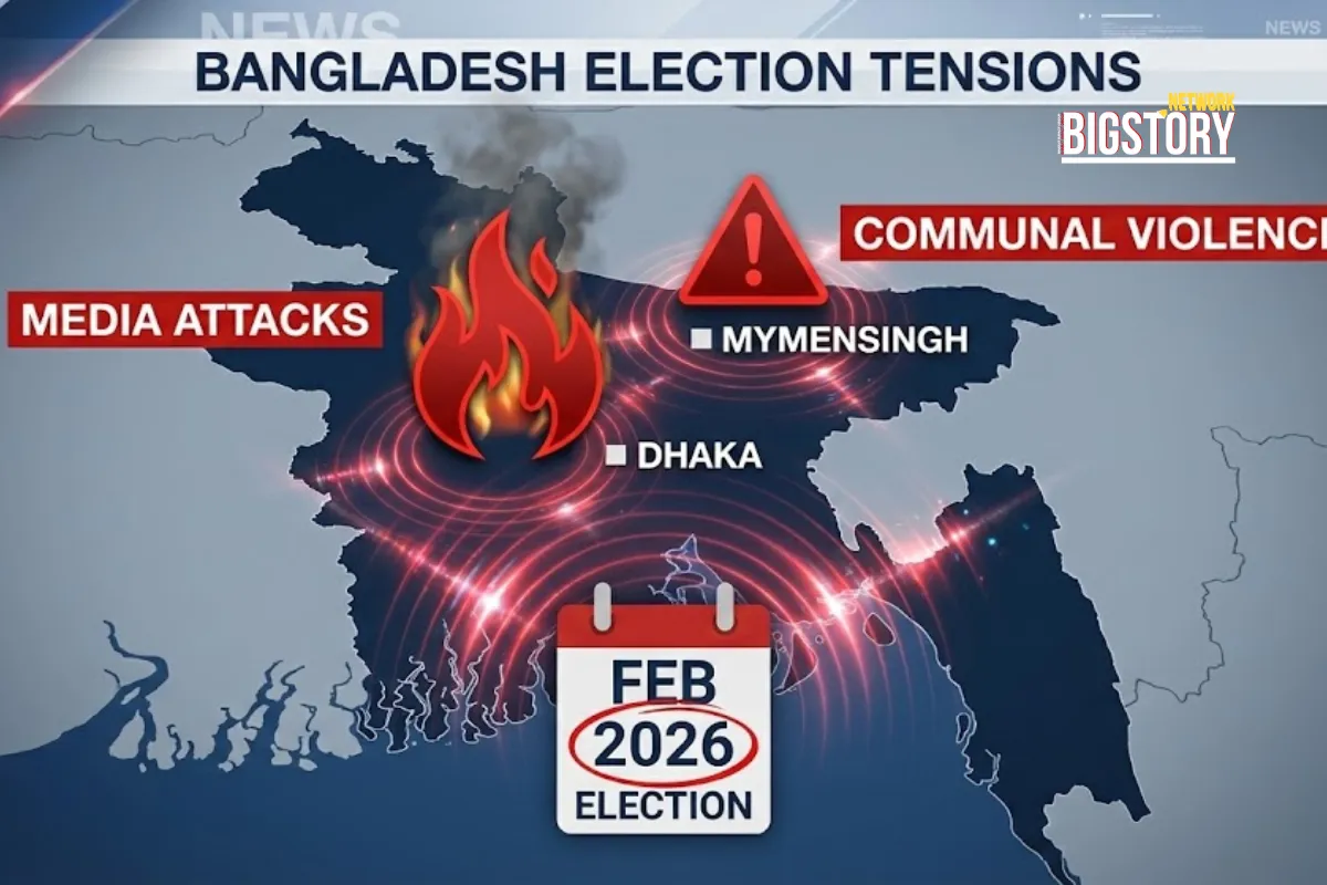 "No Place for Violence": Yunus Vows Action as Mobs Burn Media Houses