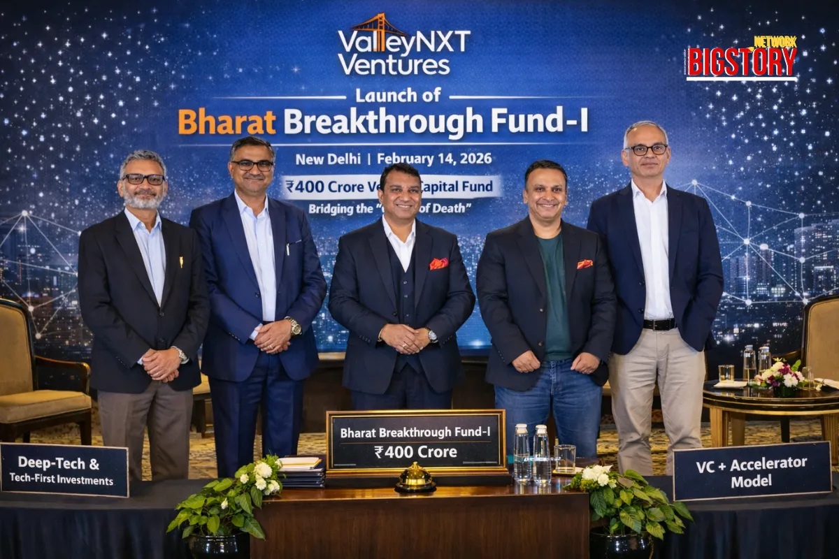 ValleyNXT Ventures Launches ₹400 Crore 'Bharat Breakthrough Fund-I' to Target Deep-Tech Startups