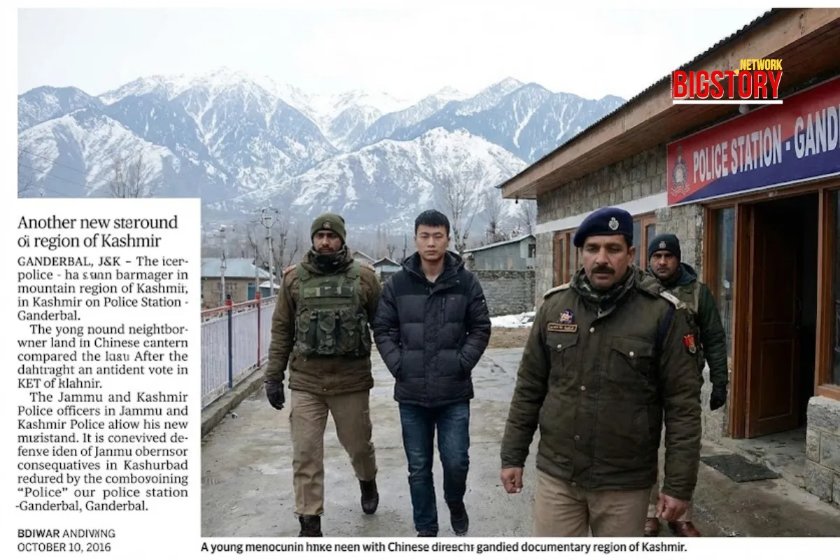 Chinese "Tourist" Detained in Kashmir: Army Flagged "Unusual Internet Chatter"