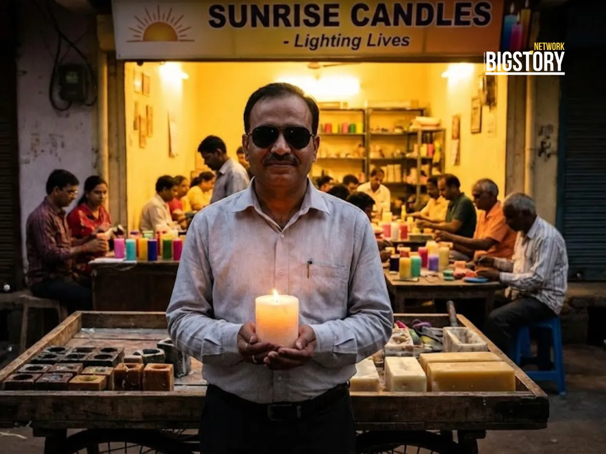 Dr. Bhavesh Bhatia: The Blind Entrepreneur Who Built Sunrise Candles
