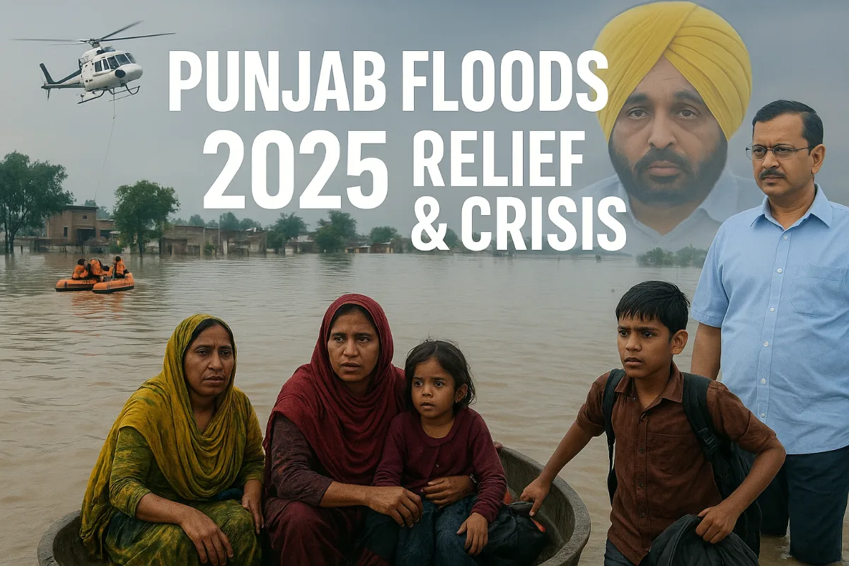 Punjab Floods 2025: Relief & CM Health Crisis